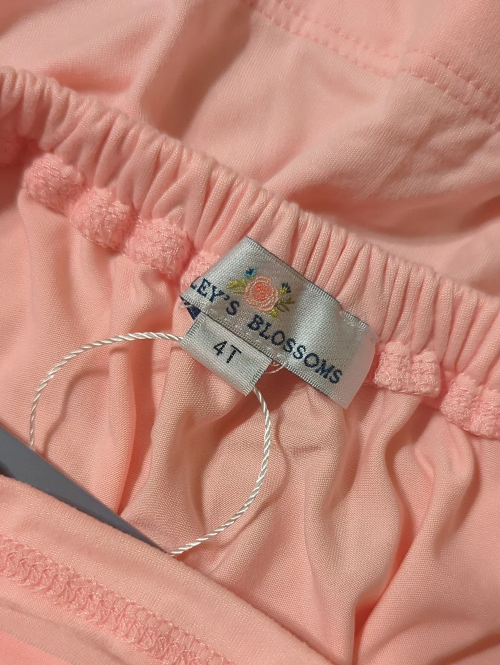 Pink Off-Shoulder Baby One-Piece Bodysuit